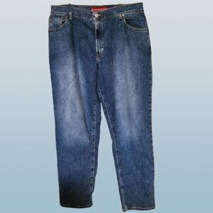 Levi's 550 Classic Relaxed Stretch Premium Denim Blue Jeans - 16M